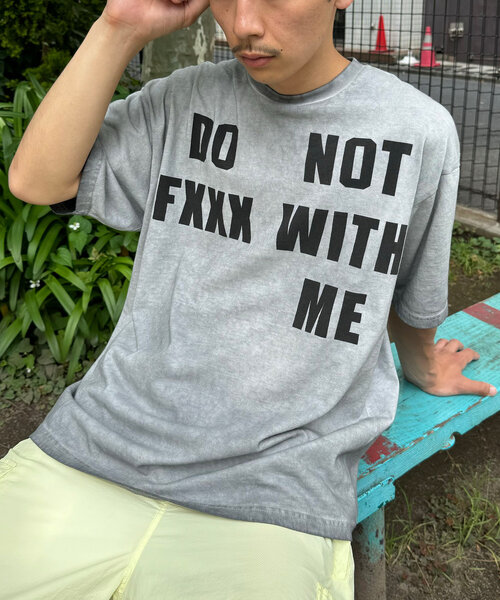 CIAOPANIC（チャオパニック）の「【ユニセックス】スーパーフェードTシャツ（Tシャツ/カットソー・レディース・ピンク/オレンジ/ブルー/グレー・LARGE/MEDIUM）」の10枚目の写真