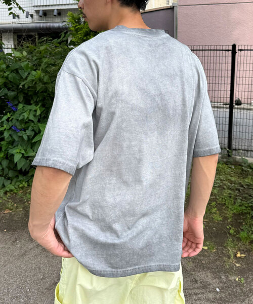 CIAOPANIC（チャオパニック）の「【ユニセックス】スーパーフェードTシャツ（Tシャツ/カットソー・レディース・ピンク/オレンジ/ブルー/グレー・LARGE/MEDIUM）」の12枚目の写真