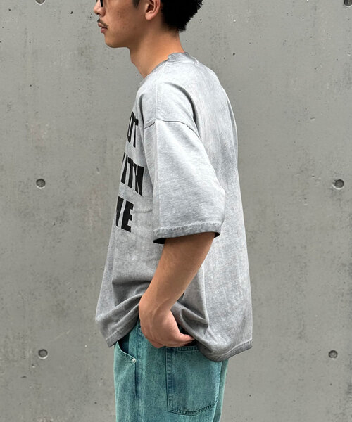 CIAOPANIC（チャオパニック）の「【ユニセックス】スーパーフェードTシャツ（Tシャツ/カットソー・レディース・ピンク/オレンジ/ブルー/グレー・LARGE/MEDIUM）」の18枚目の写真