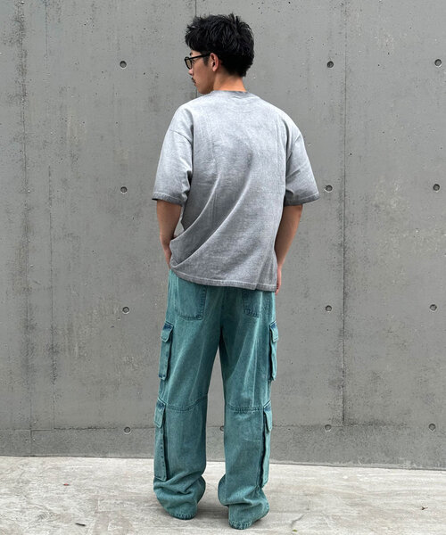 CIAOPANIC（チャオパニック）の「【ユニセックス】スーパーフェードTシャツ（Tシャツ/カットソー・レディース・ピンク/オレンジ/ブルー/グレー・LARGE/MEDIUM）」の22枚目の写真