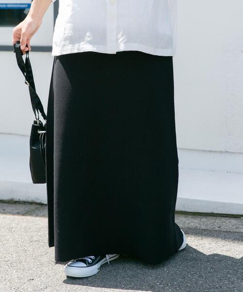 【セール】FORK&SPOON ウォッシャブルニットフレアスカート（スカート）｜FORK&SPOON（フォークアンドスプーン）