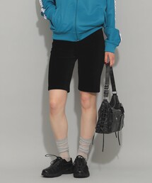 Ray BEAMS | カット コーデュロイ バイカー ショーツ(その他パンツ)