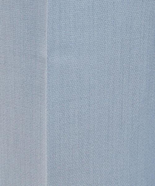 index（インデックス）の「◆≪5color≫ストレッチワイドパンツ【吸水速乾/防シワ/コラーゲン配合/洗濯機洗い可】（その他パンツ・レディース・ライトブルー/ナチュラル/ブラック系7/チャコール/ネイビー・42/40/38/36）」の13枚目の写真
