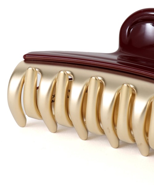 ヘアアクセサリー ALEXANDRE DE PARIS PINCE VENDOME ECLAT Alexandre de Paris regular golden jewel hair clip Pince