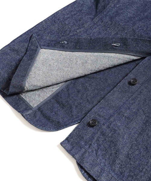 Engineered Garments(エンジニアードガーメンツ)の「ENGINEERED GARMENTS(エンジニアードガーメンツ) NB Jacket(デニムジャケット・メンズ・インディゴブルー・M)」の9枚目の写真