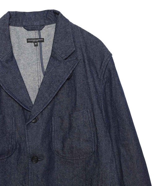 Engineered Garments(エンジニアードガーメンツ)の「ENGINEERED GARMENTS(エンジニアードガーメンツ) NB Jacket(デニムジャケット・メンズ・インディゴブルー・M)」の3枚目の写真
