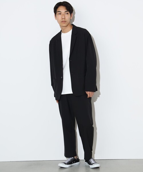 BEAMS HEART（ビームスハート）の「ストレッチ イージー 2ボタン ジャケット＆パンツ (セットアップ)（セットアップ・メンズ・ネイビー/ブラック・S/M/L/XL）」の11枚目の写真