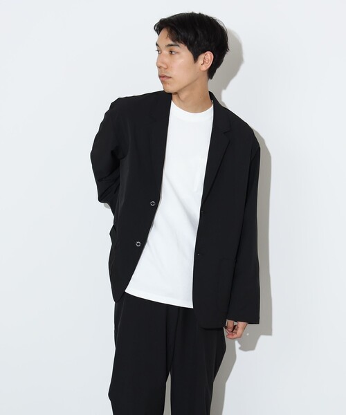 BEAMS HEART（ビームスハート）の「ストレッチ イージー 2ボタン ジャケット＆パンツ (セットアップ)（セットアップ・メンズ・ネイビー/ブラック・S/M/L/XL）」の13枚目の写真