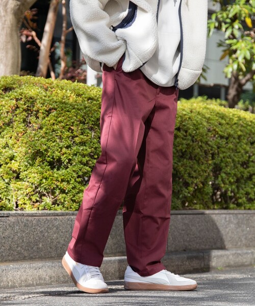 coen（コーエン）の「ガレージチノテーパードパンツ（チノパンツ・メンズ・ブラック/ターコイズブルー/ベージュ/ワインレッド・S/M/L/XL）」の9枚目の写真