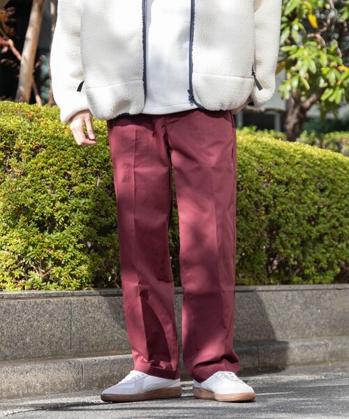 coen（コーエン）の「ガレージチノテーパードパンツ（チノパンツ・メンズ・ブラック/ターコイズブルー/ベージュ/ワインレッド・S/M/L/XL）」の11枚目の写真