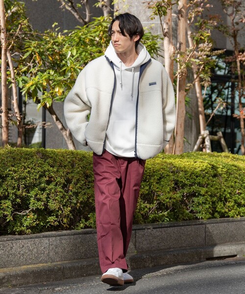 coen（コーエン）の「ガレージチノテーパードパンツ（チノパンツ・メンズ・ブラック/ターコイズブルー/ベージュ/ワインレッド・S/M/L/XL）」の12枚目の写真