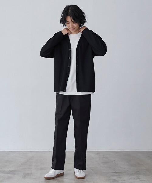 coen（コーエン）の「ガレージチノテーパードパンツ（チノパンツ・メンズ・ブラック/ターコイズブルー/ベージュ/ワインレッド・S/M/L/XL）」の18枚目の写真