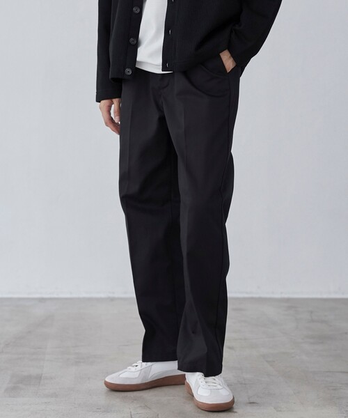 coen（コーエン）の「ガレージチノテーパードパンツ（チノパンツ・メンズ・ブラック/ターコイズブルー/ベージュ/ワインレッド・S/M/L/XL）」の21枚目の写真