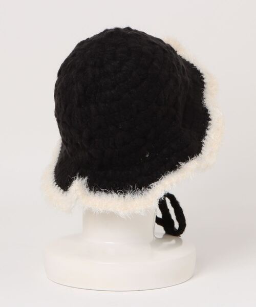 kaorinomori（カオリノモリ）の「kaorinomori レーラハット / カオリノモリ（ハット・レディース・ブルー/ホワイト/ブラック・FREE）」の4枚目の写真