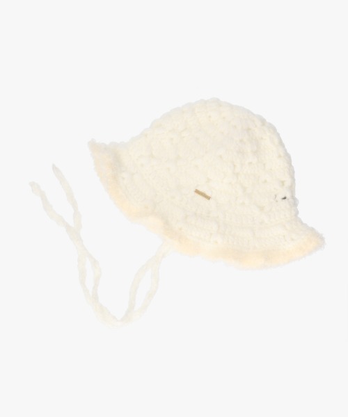 kaorinomori（カオリノモリ）の「kaorinomori レーラハット / カオリノモリ（ハット・レディース・ブルー/ホワイト/ブラック・FREE）」の2枚目の写真