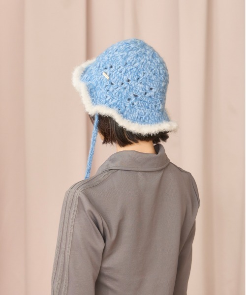 kaorinomori（カオリノモリ）の「kaorinomori レーラハット / カオリノモリ（ハット・レディース・ブルー/ホワイト/ブラック・FREE）」の21枚目の写真