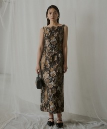 LE'RURE（リルアー）の「Wandering jacquard dress（ドレス）」 - WEAR