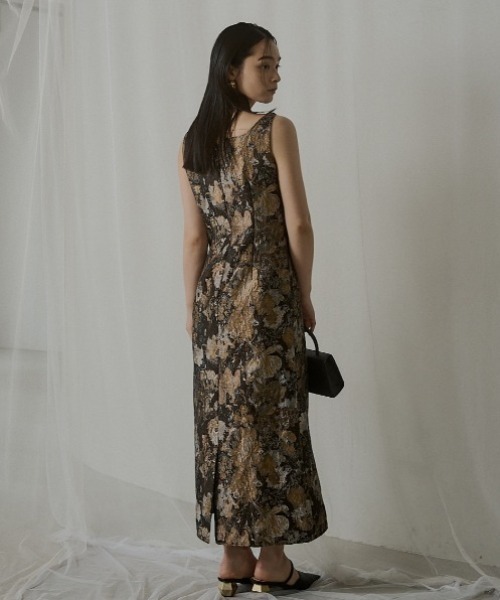 LE’RURE Wandering jacquard dress リルアー Wandering jacquard dress（ドレス）｜LE'RURE（リルアー）の