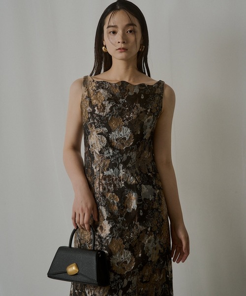 熱い販売 Wandering dress（ドレス）｜LE'RURE（リルアー）の jacquard ワンピース