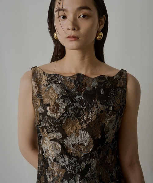 LE'RURE（リルアー）の「Wandering jacquard dress（ドレス