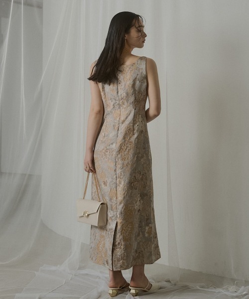 LE'RURE リルアー ドレス ワンダリングジャガードドレス【タグ有り】 LE'RURE(リルアー)の「Wandering jacquard dress(ドレス