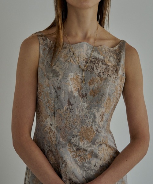 LE’RURE Wandering jacquard dress リルアー Wandering jacquard dress（ドレス）｜LE'RURE（リルアー）の