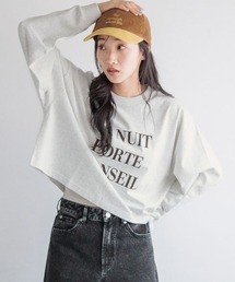 LOWRYS FARM | ショートプリントＬＳ　133781(Tシャツ/カットソー)