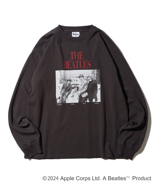 The Beatles(ザビートルズ)の「【THE BEATLES/ザ ビートルズ】フォトプリントロングスリーブTシャツ(Tシャツ/カットソー・レディース・ライトグレー/オフホワイト/チャコールグレー・MEDIUM/LARGE/X-LARGE)」の6枚目の写真