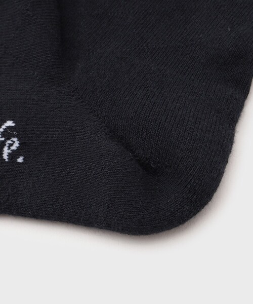 adabat（アダバット）の「フレンチデザイン 格子柄 普通丈ソックス（ソックス/靴下・レディース・ブラック/ホワイト・00）」の7枚目の写真