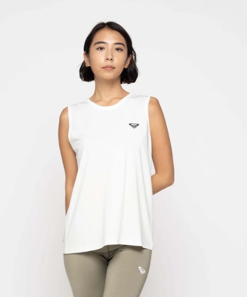 ROXY(ロキシー)の「BUTTERFLY WINGS/ロキシータンクトップ(タンクトップ・レディース・ブラウン/ホワイト/ブラック・LARGE/MEDIUM/SMALL)」の1枚目の写真