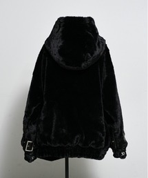 【完売品】REFLEM ファイヤーマンバックルハイネックブルゾン グレー REFLEM【レフレム】ファイヤーマンバックルハイネックブルゾン