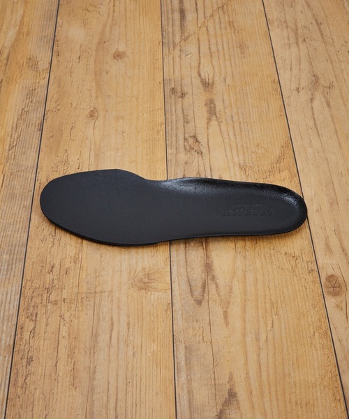 PADRONE（パドローネ）の「PADRONE パドローネ / Leather Insole 別注レザーインソール / PU9999-9302（インソール/シューズクッション・メンズ・キャメル/ブラック・MEDIUM/LARGE）」の4枚目の写真