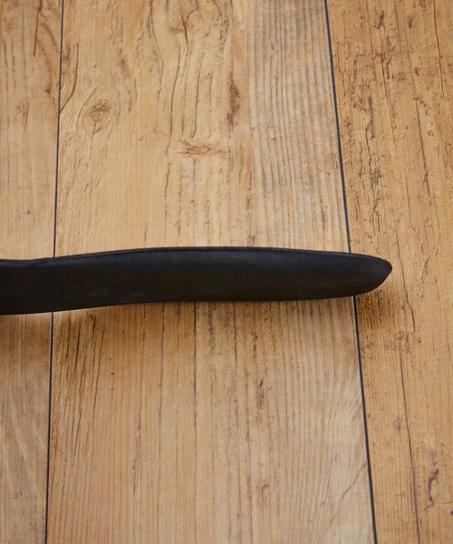 PADRONE（パドローネ）の「PADRONE パドローネ / Leather Insole 別注レザーインソール / PU9999-9302（インソール/シューズクッション・メンズ・キャメル/ブラック・MEDIUM/LARGE）」の9枚目の写真