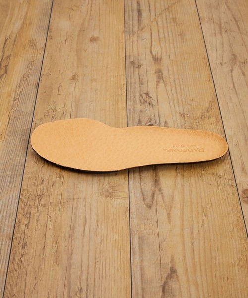 PADRONE（パドローネ）の「PADRONE パドローネ / Leather Insole 別注レザーインソール / PU9999-9302（インソール/シューズクッション・メンズ・キャメル/ブラック・MEDIUM/LARGE）」の12枚目の写真