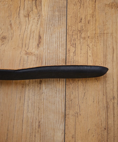 PADRONE（パドローネ）の「PADRONE パドローネ / Leather Insole 別注レザーインソール / PU9999-9302（インソール/シューズクッション・メンズ・キャメル/ブラック・MEDIUM/LARGE）」の17枚目の写真