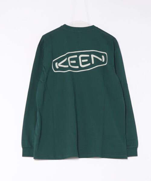 KEEN(キーン)の「《keen》OC/RP LOGO LS TEE(Tシャツ/カットソー・メンズ・グリーン系その他/ホワイト×ブラック/ブラウン系その他・M/XL/L/S)」の4枚目の写真