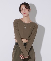 Anui | 【UNISEX/3サイズ展開】プレートリブトップス(Tシャツ/カットソー)
