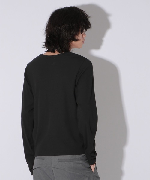 Anui(アニュイ)の「【UNISEX/3サイズ展開】プレートリブトップス(Tシャツ/カットソー・レディース・オフホワイト/ブラック/ブラウン・LARGE/MEDIUM/SMALL)」の22枚目の写真