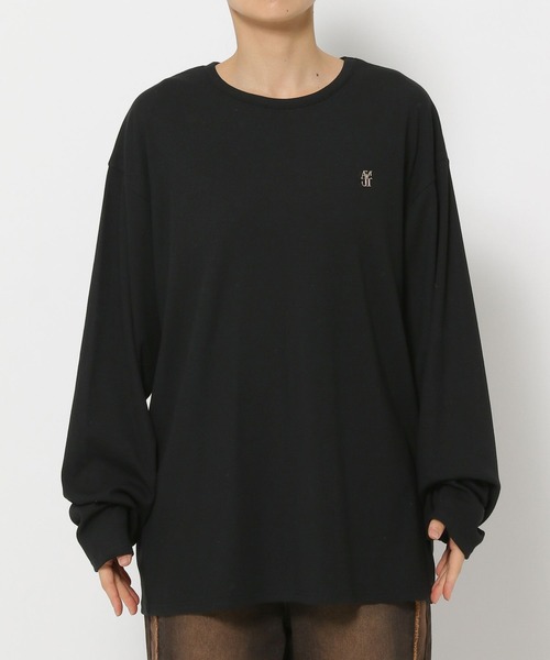 Anui(アニュイ)の「【UNISEX/3サイズ展開】プレートリブトップス(Tシャツ/カットソー・レディース・オフホワイト/ブラック/ブラウン・LARGE/MEDIUM/SMALL)」の18枚目の写真