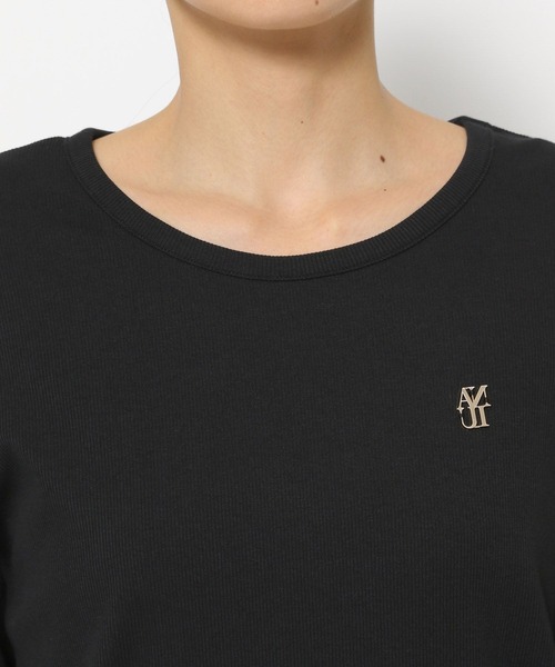 Anui(アニュイ)の「【UNISEX/3サイズ展開】プレートリブトップス(Tシャツ/カットソー・レディース・オフホワイト/ブラック/ブラウン・LARGE/MEDIUM/SMALL)」の20枚目の写真