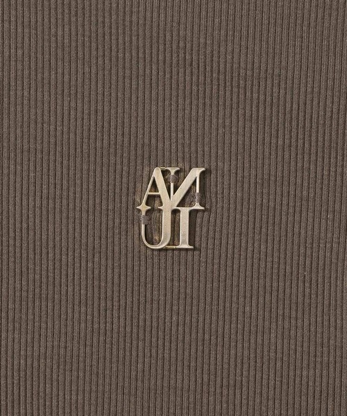 Anui(アニュイ)の「【UNISEX/3サイズ展開】プレートリブトップス(Tシャツ/カットソー・レディース・オフホワイト/ブラック/ブラウン・LARGE/MEDIUM/SMALL)」の9枚目の写真