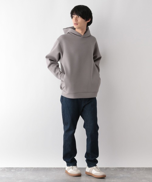 GLOBAL WORK（グローバルワーク）の「ライトクッションパーカー/116245（パーカー・メンズ・オフホワイト/グレー系その他2/チャコール/ネイビー/グリーン・SMALL/MEDIUM/LARGE/X-LARGE）」の11枚目の写真