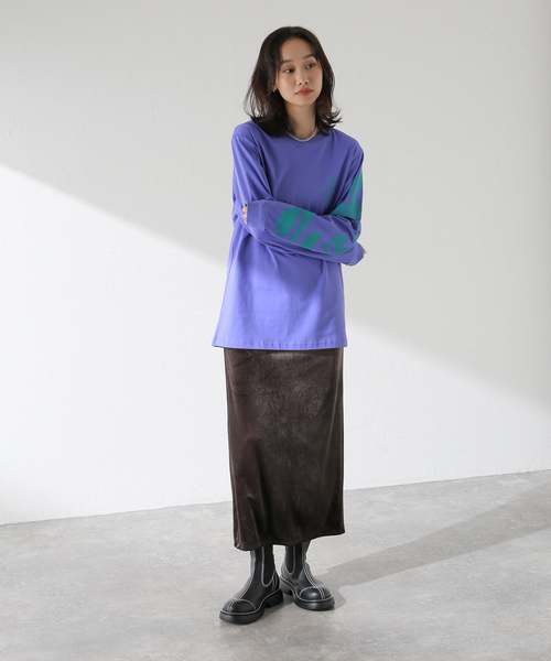 P.A.M.（パム）の「【P.A.M/パム】CONTACT LS TEE PURPLE HAZE：カットソー（Tシャツ/カットソー・レディース・パープル系その他・MEDIUM/LARGE）」の3枚目の写真