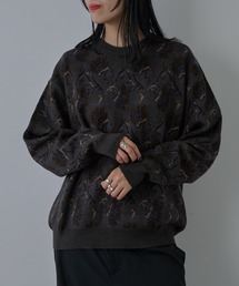 COLONY 2139 | スウェットライクペイズリーニット(ニット/セーター)