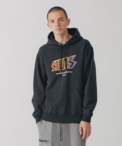 SILAS(サイラス)の「RUIN LOGO SWEAT HOODIE(パーカー・メンズ・グレー/ブラック/ネイビー・M/L/XL)」の18枚目の写真
