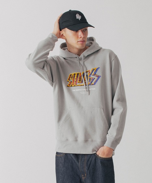 SILAS(サイラス)の「RUIN LOGO SWEAT HOODIE(パーカー・メンズ・グレー/ブラック/ネイビー・M/L/XL)」の17枚目の写真