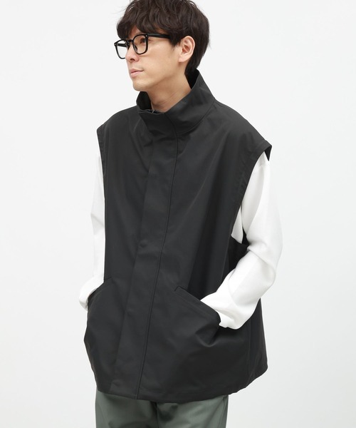 LAKOLE（ラコレ）の「2WAYスタンドブルゾン/143947（ブルゾン・メンズ・ブラック/サンドグレー/カーキ・LARGE/MEDIUM）」の7枚目の写真