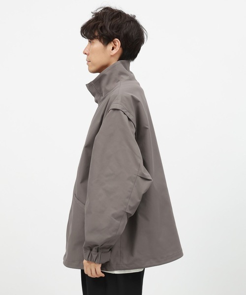 LAKOLE（ラコレ）の「2WAYスタンドブルゾン/143947（ブルゾン・メンズ・ブラック/サンドグレー/カーキ・LARGE/MEDIUM）」の17枚目の写真