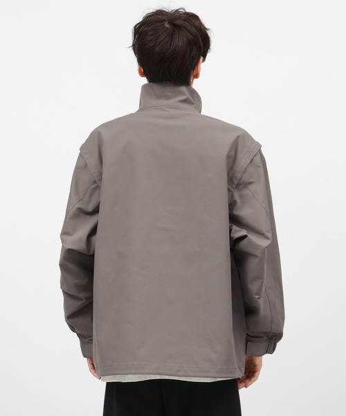 LAKOLE（ラコレ）の「2WAYスタンドブルゾン/143947（ブルゾン・メンズ・ブラック/サンドグレー/カーキ・LARGE/MEDIUM）」の18枚目の写真