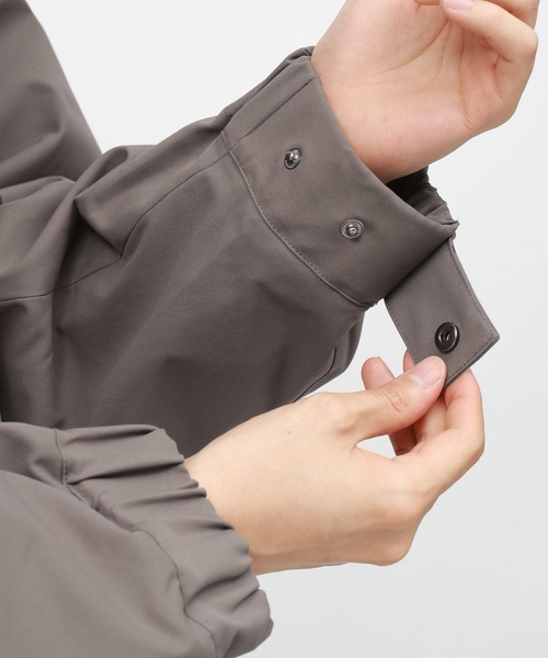 LAKOLE（ラコレ）の「2WAYスタンドブルゾン/143947（ブルゾン・メンズ・ブラック/サンドグレー/カーキ・LARGE/MEDIUM）」の22枚目の写真